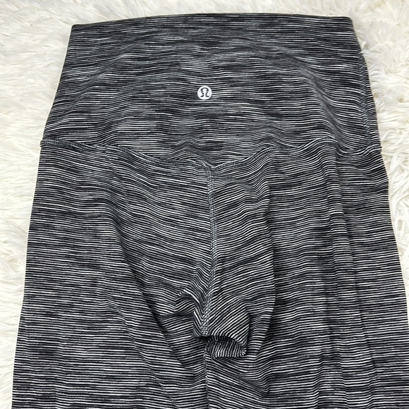 Lululemon Align Crop *21" Wee Are From Space Dark Carbon Ice Grey - Picture 5 of 7